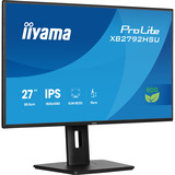 iiyama ProLite XB2792HSU-B1 27" Moniteur  Noir (Mat), 120 Hz, HDMI, DisplayPort, USB, audio
