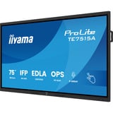 iiyama iiya 75 T T7515A-B1AG 60Hz 4K IPS, Affichage public Noir