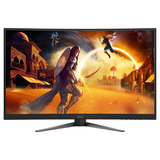 AOC 27" Moniteur gaming incurvé Noir/rouge, 1x DisplayPort, 2x HDMI, 260 Hz / 400 Hz