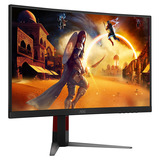 AOC 27" Moniteur gaming incurvé Noir/rouge, 1x DisplayPort, 2x HDMI, 260 Hz / 400 Hz