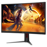 AOC CQ27G4Z2 27" Moniteur gaming incurvé Noir/rouge, 1x DisplayPort, 2x HDMI, 260 Hz / 400 Hz