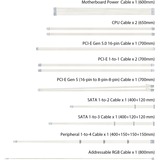 ASUS ROG STRIX 1000W Gold Aura Edition alimentation  Blanc, 5x PCIe, Gestion des câbles