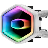 Cooler Master MasterLiquid 360 Core II ARGo White, Watercooling Blanc