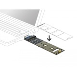 DeLOCK Convertisseur pour SSD PCIe M.2 NVMe, Convecteur niveau 