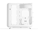HYTE X50 White boîtier midi tower Blanc | 2x USB-A | 1x USB-C | Window