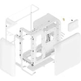 HYTE X50 boîtier midi tower Blanc | 2x USB-A | 1x USB-C | Window