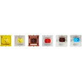 Keychron Gateron Cap V2 Set d'interrupteurs jaune doré, Switch pour clavier Jaune