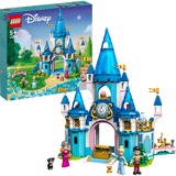 LEGO Disney Princess - Le château de Cendrillon et du Prince charmant, Jouets de construction 43206