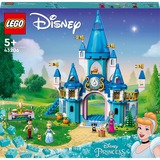 LEGO Disney Princess - Le château de Cendrillon et du Prince charmant, Jouets de construction 43206