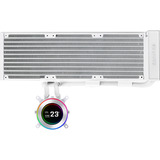 Lian Li Hydroshift II LCD-C 360 sans ventilateur, Watercooling Blanc