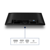 Philips 24B2N2200 23.8" Moniteur Noir, 1x DisplayPort, 1x HDMI, 1x VGA, 120 Hz