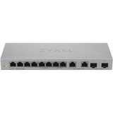 Zyxel XGS1010-12-ZZ0102F commutateur réseau Non-géré Gigabit Ethernet (10/100/1000) Gris, Switch Non-géré, Gigabit Ethernet (10/100/1000), Full duplex