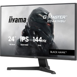 iiyama G-Master Black Hawk G2441HSU-B1 23.8" Moniteur gaming Noir, 1x DisplayPort, 1x HDMI, 2x USB-A, 144 Hz