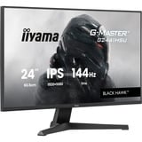 iiyama G-Master Black Hawk G2441HSU-B1 23.8" Moniteur gaming  Noir, 144 Hz, HDMI, DisplayPort, USB, audio, AMD Free-Sync