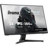 iiyama G-Master Black Hawk G2441HSU-B1 23.8" Moniteur gaming  Noir, 144 Hz, HDMI, DisplayPort, USB, audio, AMD Free-Sync