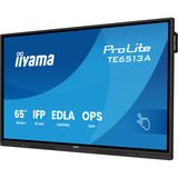 iiyama ProLite TE6513A-B1AG, Affichage public Noir, Touch, HDMI, DisplayPort, Audio, LAN, WiFi 6, USB-C, Android 14