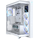 ASUS ROG Cronox GR801 CURVE TG ARGB White Edition boîtier big tower Blanc | 4x USB-A | 2x USB-C | RGB | Verre trempé