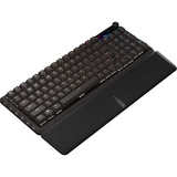 Corsair VANGUARD 96 RGB clavier gaming mécanique Noir, Layout BE (AZERTY), Corsair MLX Plasma, 96%, AZERTY BE, Corsair MLX Plasma, 96%, hot-swappable