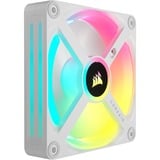 Corsair iCUE LINK QX120 RGB Expansion kit ventilateur de boîtier Blanc, 120 x 120 x 25 mm