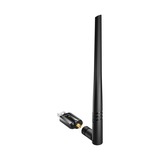 Cudy AC1300 Wi-Fi High-Gain USB Adapter, Adaptateur WLAN Noir