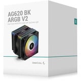 DeepCool AG620 BK ARGB V2 Refroidisseur CPU Noir