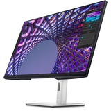 Dell P3223QE 32" 4K Ultra HD Moniteur Noir/argent, 1x DisplayPort, 1x HDMI, 1x USB-C, 4x USB-A, 1x RJ-45