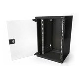 Digitus Boîtier mural 254 mm (10") - 312 x 300 mm, Armoire informatique Noir