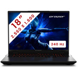 Erazer Beast 18 X1 (MD62729) 18" PC portable gaming  Noir | Core Ultra 9 275HX | RTX 5090 | 64 Go | SSD 4 To | 240 Hz