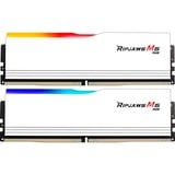 G.Skill 32 Go DDR5-6000 Kit, Mémoire vive Blanc, F5-6000J3040F16GX2-RM5RW, Ripjaws M5 RGB, XMP