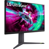 LG UltraGear 27GR93U-B 27" 4K UHD Moniteur gaming  Noir, 2x HDMI, 1x DisplayPort, 2x USB-A, USB-B, 144 Hz