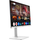 MSI Modern MD272UPSW 27" 4K UHD Moniteur  Blanc, DisplayPort, HDMI, USB-C, 2x USB-A