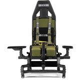Next Level Racing Flight Seat Pro Boeing Military Edition, Siège gaming Noir