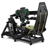 Next Level Racing Flight Seat Pro Boeing Military Edition, Siège gaming Noir