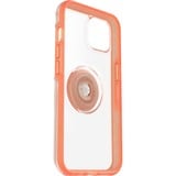 Otterbox Otter + Pop Symmetry Clear - iPhone 13, Housse smartphone Transparent/Orange