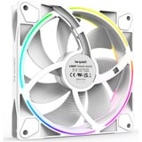 be quiet! Light Wings White 140 mm PWM Triple Pack, Ventilateur de boîtier Blanc, 3 pièces, avec hub ARGB