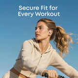 Anker Soundcore AeroFit 2 open-ear headset casque oreille ouverte Blanc, Bluetooth 5.4, IP55, 10h