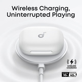 Anker Soundcore AeroFit 2 open-ear headset casque oreille ouverte Blanc, Bluetooth 5.4, IP55, 10h