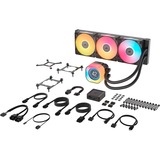 Corsair iCUE LINK TITAN 360 RX LCD RGB, Watercooling Noir, RGB