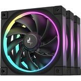 DeepCool FL12, Ventilateur de boîtier Noir, 3 pièces