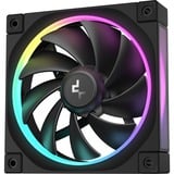 DeepCool FL12, Ventilateur de boîtier Noir, 3 pièces