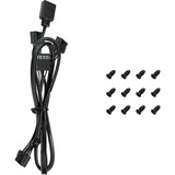 DeepCool FL12, Ventilateur de boîtier Noir, 3 pièces