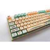 Ducky Dimanche One 2 Pro Peter Pan, clavier gaming Rose, Layout États-Unis, Varmilo EC V2 Iris