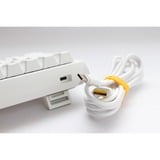 Ducky One 3 Mini RGB clavier gaming mécanique Blanc, Layout BE (AZERTY), Cherry MX RGB Blue, 60%