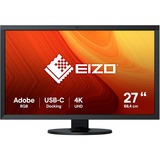 EIZO CS2740 ColorEdge 26.9" 4K UHD Moniteur  Noir, 68,6 cm (27"), 3840 x 2160 pixels, 4K Ultra HD, LED, 10 ms, Noir