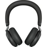 Jabra Evolve2 75 casque over-ear Noir, Link380c, Microsoft Teams