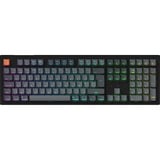 Keychron K10 Max-H4Z RGB clavier mécanique Noir, Layout BE (AZERTY), Keychron Super Banana, 100%, Hot-swappable, Bluetooth, 2.4GHz