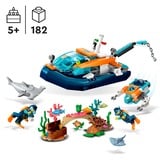 LEGO City - Le bateau d’exploration sous-marine, Jouets de construction 60377