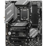 MSI B760 GAMING PLUS WIFI carte mère socket 1700 Gris/Noir, RAID, 2.5 Gb-LAN, WiFi6E, BT, Sound, ATX
