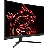 MSI G27C4 E3 27" Moniteur gaming incurvé  Noir, 180Hz, 1x Display Port, 2x HDMI, Adaptive-Sync