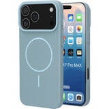 Mobiparts iPhone 17 Pro Max - Slim Line MagSafe Case, Housse smartphone gris-vert
